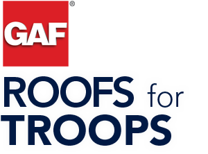 GAF Roofs for Troops Rebate Program - Platinum Exteriors & Insulation in Dayton, Ohio